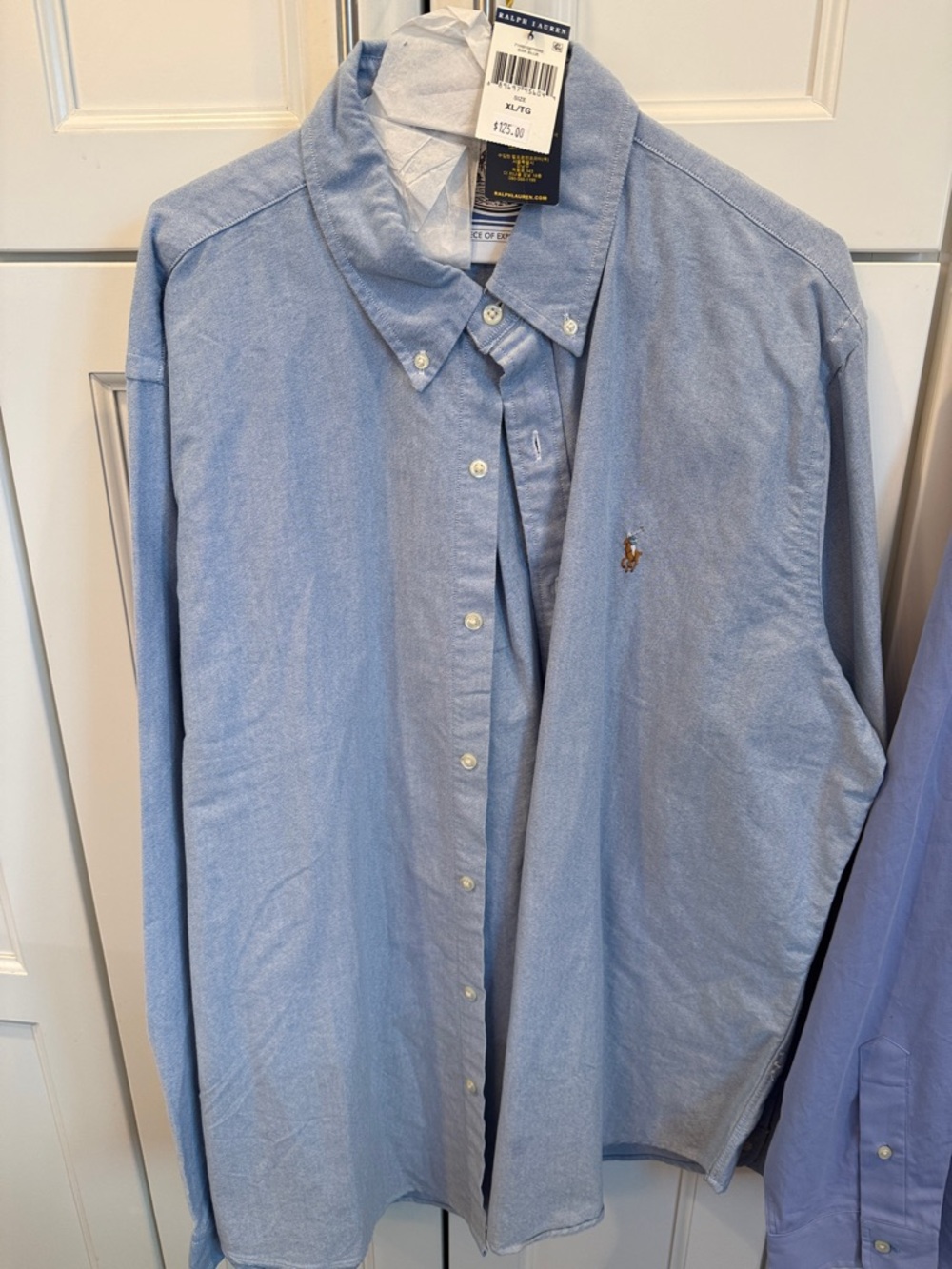 Ralph Lauren Light Blue Oxford Button-Down Shirt